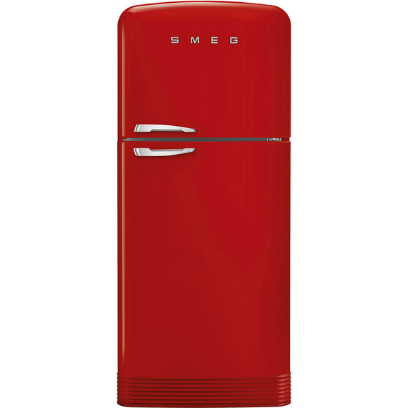 SMEG FAB50 Retro Refrigerator w/ Btm FZ - Red - FAB50URRD3