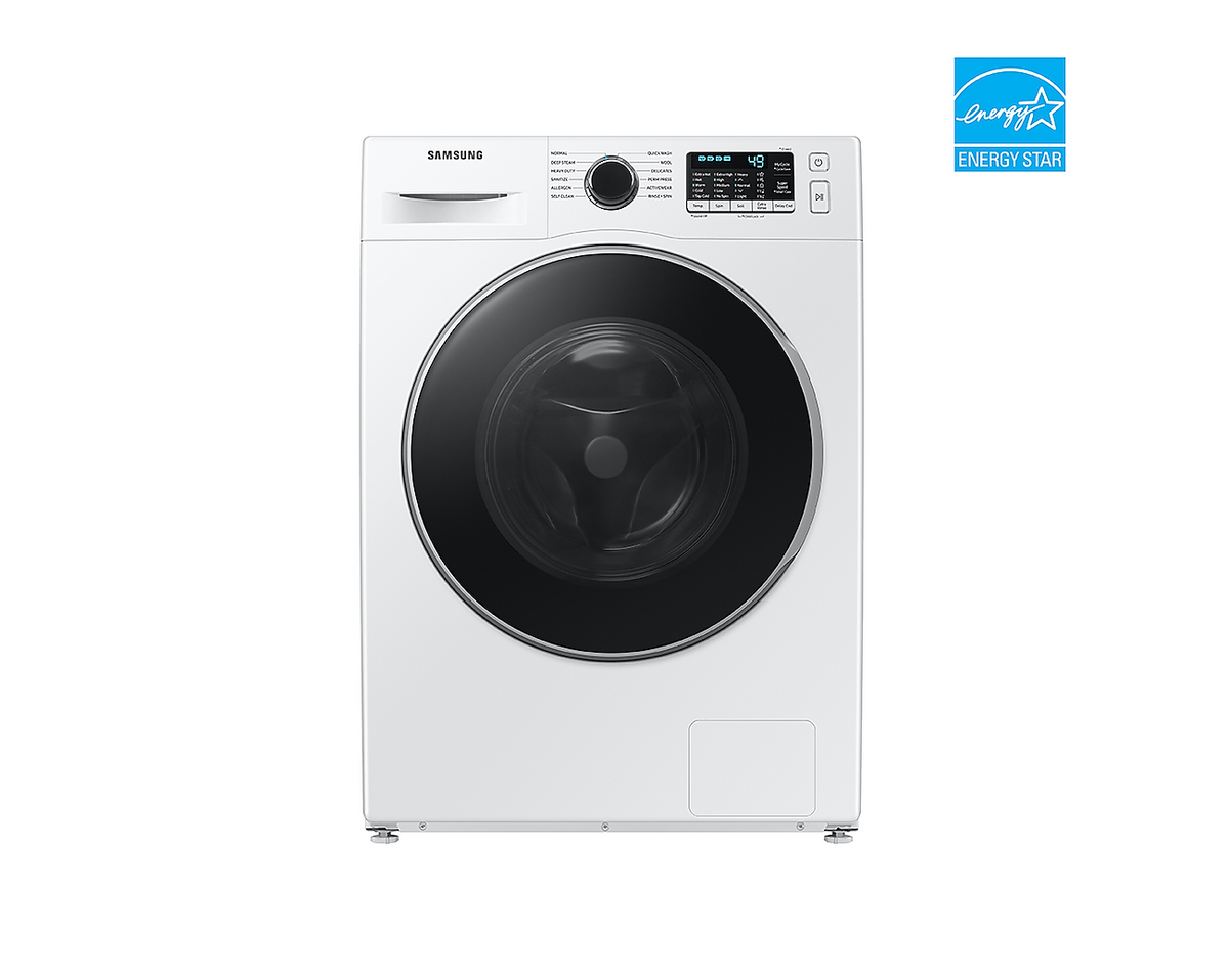 Samsung 24 Front Load Washer 2 6 Cu Ft White WW25B6800AW AC The samsung-24-front-load-washer-2-6-cu-ft-white-ww25b6800aw-ac-the