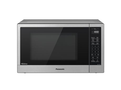 Panasonic 1.6 Cu Ft Countertop Microwave Genius Inverter 15 Modes - Stainless - NNST67KS