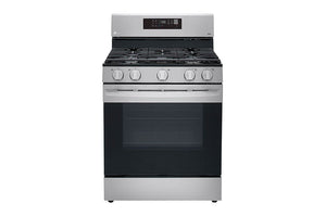 LG 30" Free Standing Electric Range Airfry Fan Convection Self Clean - Stainless - LRGL5823S