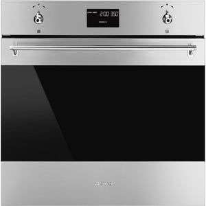 SMEG Classic 24" Single Oven 12 Functions - Stainless - SFU6302TVX
