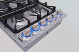 Thor 36" Professional Drop-In Gas Cooktop - Stainless - TGC3601