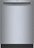 Bosch 24" 300 Series Dishwasher Front Control - Stainless - SHE41CM5N