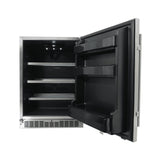 Silhouette Pro 24" All refrigerator, designed for outdoor application, 5.5 cu. ft. - Stainless - DAR055D1BSSPRO