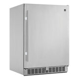 Silhouette Pro 24" All refrigerator, designed for outdoor application, 5.5 cu. ft. - Stainless - DAR055D1BSSPRO