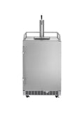 Silhouette Pro Keg Cooler 24", use indoors or out, 6.5 cu. ft. reversible door - DKC055D1SSPRO