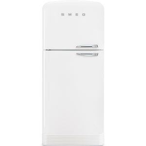 SMEG FAB50 Retro Refrigerator w/ Btm FZ - Cream - FAB50ULWH3