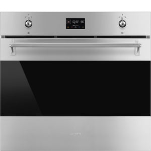 SMEG Classic 30" Oven, Self Cleaning - Stainless Steel - SOPU3302TPX