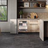 Silhouette 24" Beverage Center 125 cans, tall item storage - Custom panel ready - SPRBC052D3SS-P