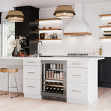 Silhouette Pro 24" Wine and Beverage Center, Dual Zone - Stainless- SPRWBC052D3SS