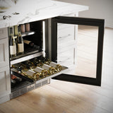 Silhouette Pro 24" Wine and Beverage Center, Dual Zone - Stainless- SPRWBC052D3SS