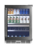Silhouette Pro 24" Wine and Beverage Center, Dual Zone - Stainless- SPRWBC052D3SS