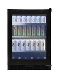 Silhouette 24" Beverage Center 125 cans, tall item storage - Custom panel ready - SPRBC052D3SS-P