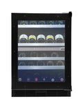 Silhouette Pro 24" Wine Cellar, Dual Zone - UV blocking glass door - Custom panel ready - SPRWC052D3SS-P