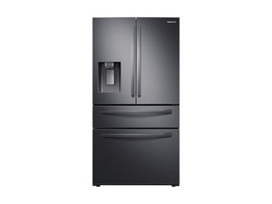 Samsung 36" Quad Door Refrigerator - Black Stainless - RF28R7201SG/AA