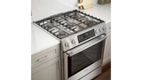 Bosch 800 Series Dual Fuel Slide-in Range - Stainless - HDI8056C