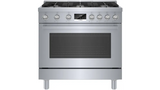Bosch 800 Series Industrial Dual Fuel Range - Stainless - HDS8655C