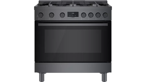 Bosch 800 Series Industrial Gas Range - Black Stainless - HGS8645UC