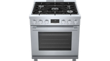 Bosch 800 Series Industrial Dual Fuel Range - Stainless - HDS8055C