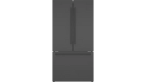 Bosch 800 Series 36" Free Standing Counter Depth French Door Fridge - Black Stainless - B36CT80SNB