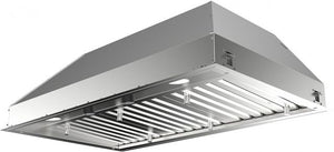 Faber 30" Wide X 19" Depth, Inca Pro Plus Liner Insert Hood No Blower - Stainless - INPL3019SSNB-B