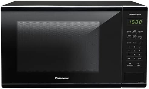 Panasonic 1.3 Cu Ft Countertop Microwave Membrane Glass Door - Black - NNSG626B