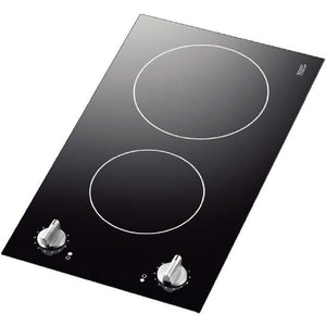 Fulgor Milano 100 Series 12" Electric Cooktop - Black Glass - M3RK30B2