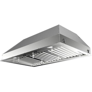 Faber 48" Wide X 22" Depth, Inca Pro Plus Liner Insert Hood No Blower - Stainless - INPL4822SSNB-B