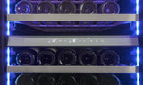 Silhouette Pro 24” Built-In Wine Fridge 129 Bottles - Stainless - SPRWC140D1SS