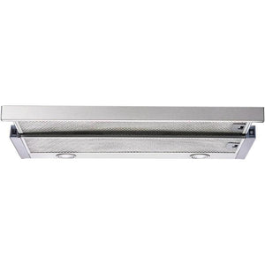Porter & Charles 24" Glide Out Hood 300 CFM - Stainless - Glide-24-1