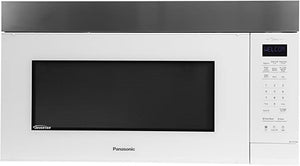 Panasonic 30" Over The Range Microwave 300 CFM Stainless Trim - White - NNST27HW