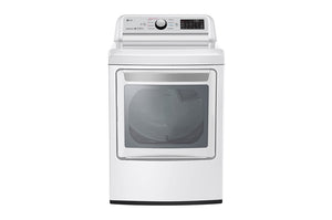 LG 27" Top Load Matching Electric Dryer 7.3 Cu Ft - White - DLEX7250W