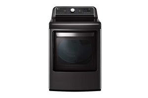 LG 27" Top Load Matching Electric Dryer 7.3 Cu Ft - Black Steel - DLEX7900BE