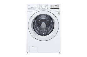 LG 27" Front Load Washer 5.2 Cu Ft - White - WM3400CW