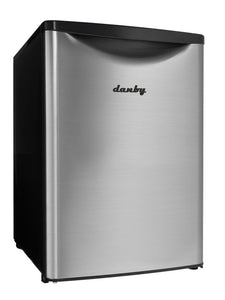 Danby 2.6 cu. ft. Contemporary Classic Compact Refrigerator - Stainless - DAR026A2BSLDB