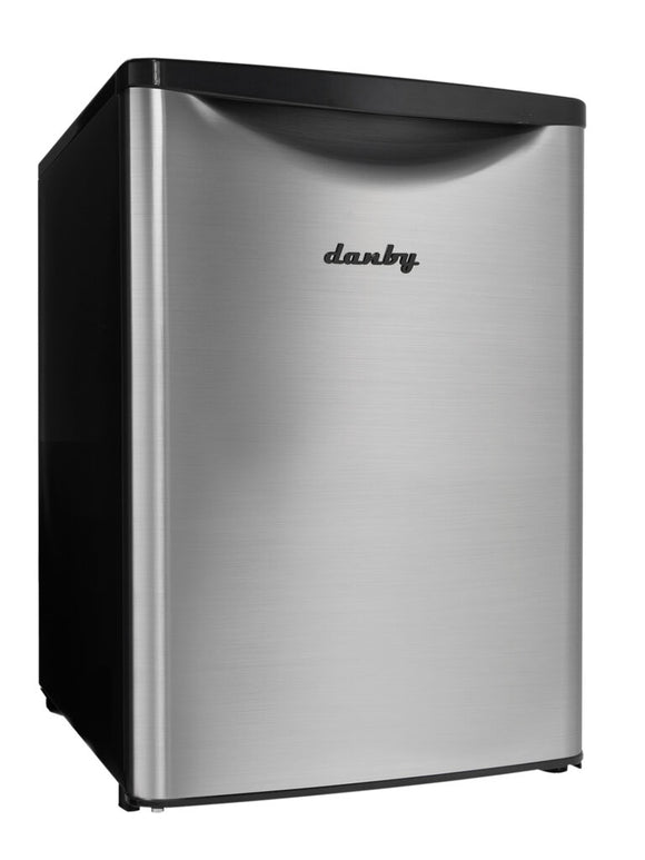 Danby 2.6 cu. ft. Contemporary Classic Compact Refrigerator - Stainless - DAR026A2BSLDB