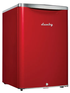 Danby 2.6 cu. ft. Contemporary Classic Compact Refrigerator - Red - DAR026A2LDB