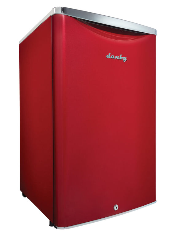 Danby 4.4 cu. ft. Contemporary Classic Compact Refrigerator - Red - DAR044A6LDB