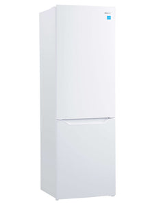 Danby 10.3 cu. 24" ft. Bottom Mount Refrigerator 72" Height - White - DBMF100B1WDB
