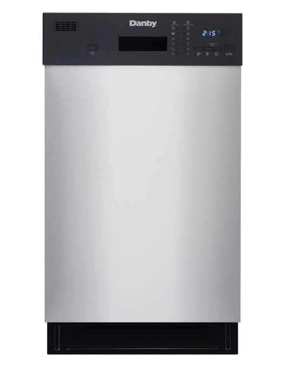 Danby DDW18D1EB 18-inch Built-In Dishwasher, Black