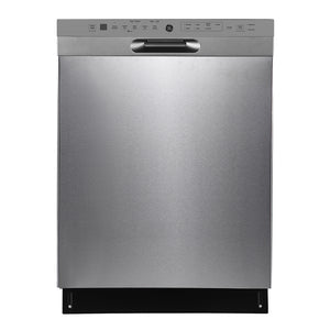 GE 24" Dishwasher Stainless Tub Top Control 48 DBA 3rd Rack- Stainless - GBF655SSPSS