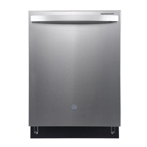 GE 24" Dishwasher Stainless Tub Top Control 48 DBA - Stainless - GBT640SSPSS