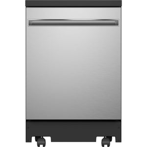 GE 24" Portable Dishwasher - Stainless - GPT225SSLSS