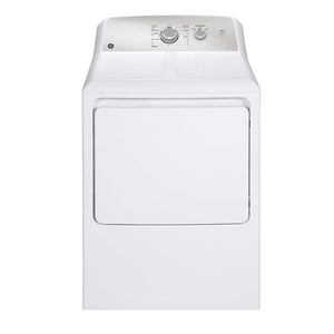 GE 27" 6.2 Cu Ft Top Load Dryer 8 Cycles - White - GTX33EBMRWS