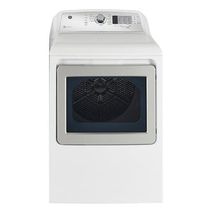 GE 27" 7.3 Cu Ft Top Load Gas Dryer 11 Cycles - White - GTD65GBMRWS