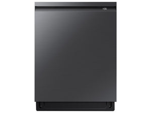 Samsung 24" Dishwasher Stainless Tub 3rd Rack 42 DBA - Black Stainless - DW80B7070UG/AC
