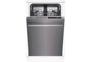 Blomberg ADA 18" Top Control 2 Rack Bar handle Dishwasher  - Stainless - DWS51502SS