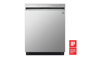 LG 24" Dishwasher Front Control 50 DBA - Stainless - LDFN3432T