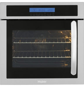 Haier 24" Wall Oven Left Swing - Stainless - HCW225LAES