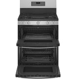GE Profile 30" Free standing Gas Range Double Oven - Stainless - PCGB965YPFS